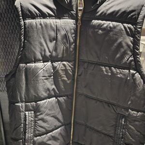 Original Weatherproof Vintage Black Puffer Vest with Zipper